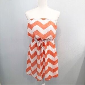 Charlotte Russe chevron dress